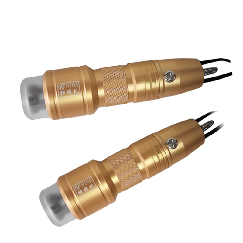 Hand-held electric multi strand twisting machine Are Automatic ally Tightened Within 30mm Crimper For Crimping