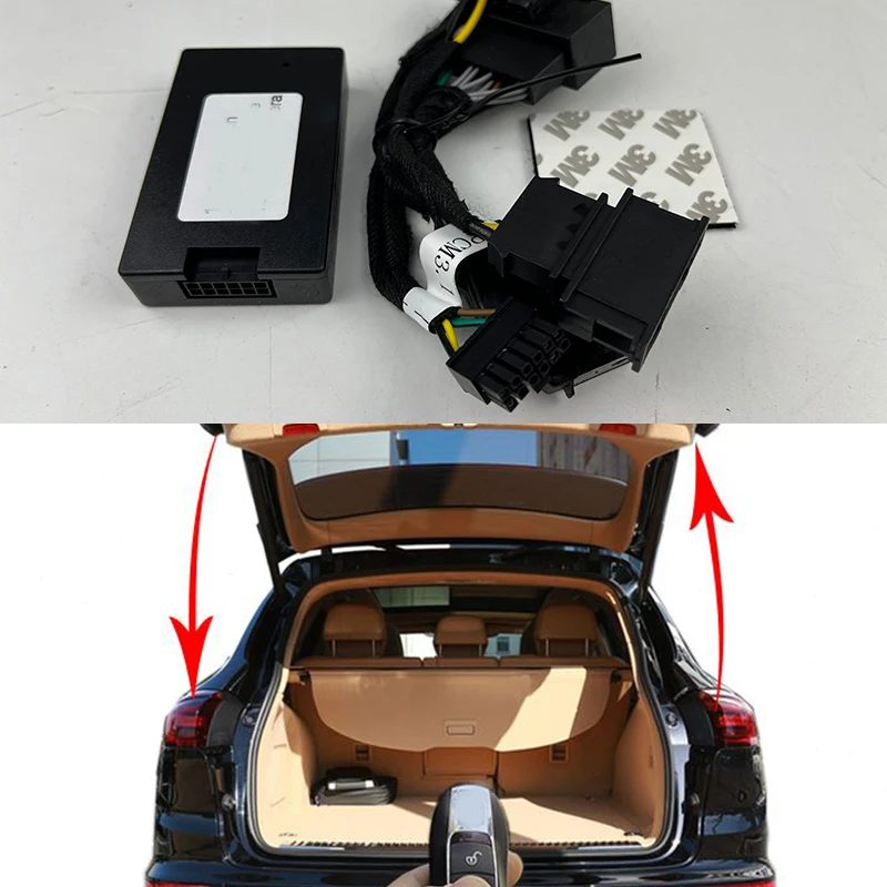 Pop Pop For Porsche Cayenne Macan Panamera Key Control Electric Tail Switch Module Trunk Close Remote Control