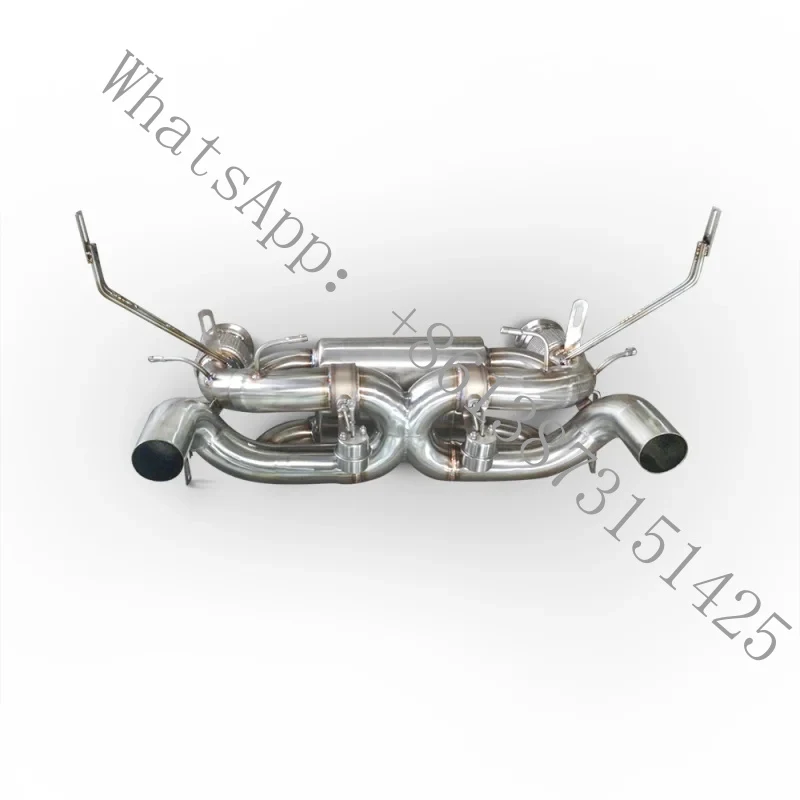 Suitable excellent stainless steel exhaust Huracan Tecnica 5.2l V10 2023-2025 with rear exhaust sy
