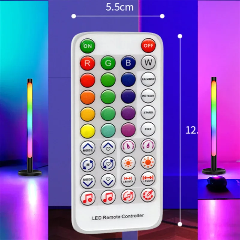 Indoor For Home Bedside Living Room Decor APP Remote Control LED Gaming Table Lamp RGB Smart Home Lights music rhythm light