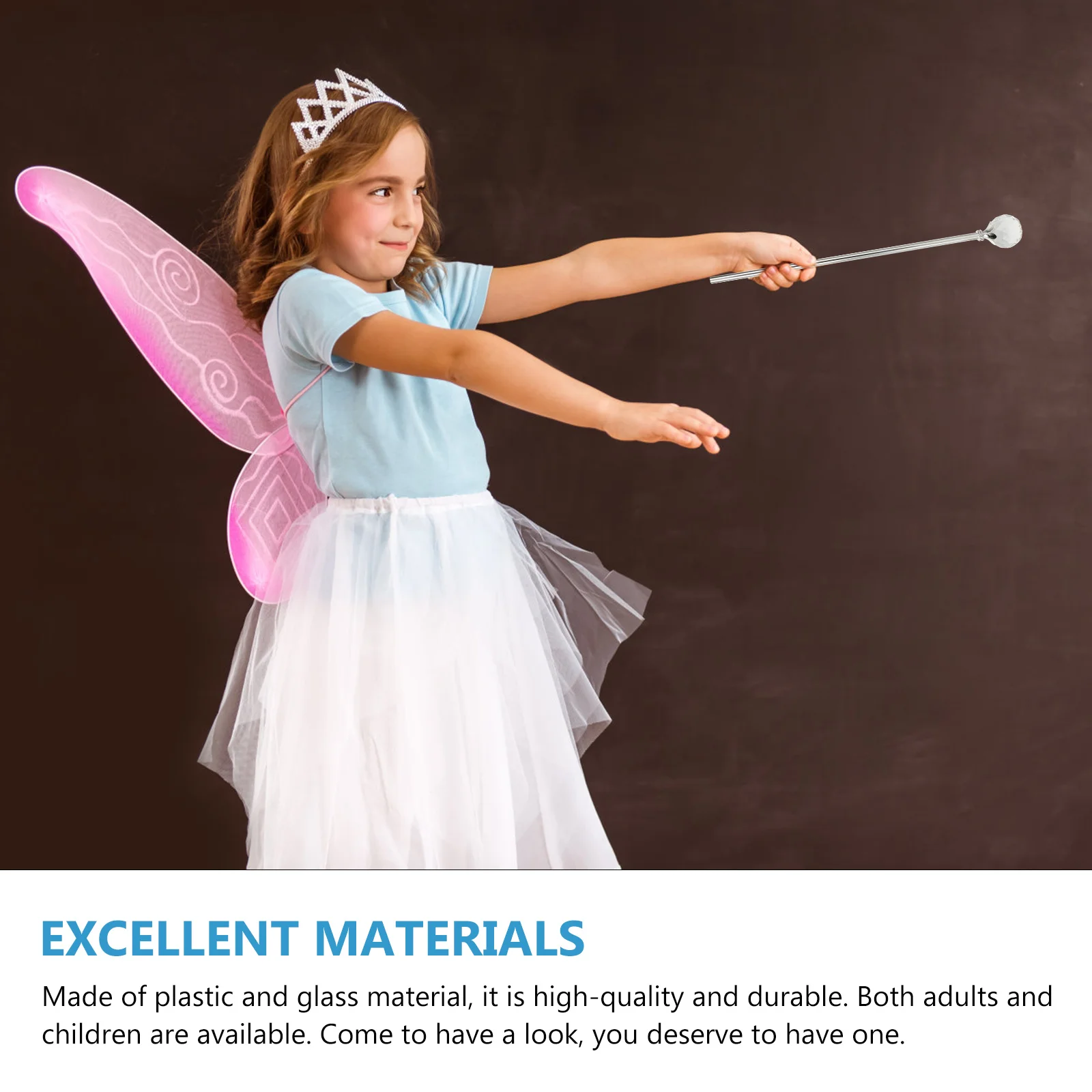 

1Pcs Crystal Ball Walking Cane Halloween Cosplay Role Play Prop Silver High Quality Durable Costume Accessory Creative