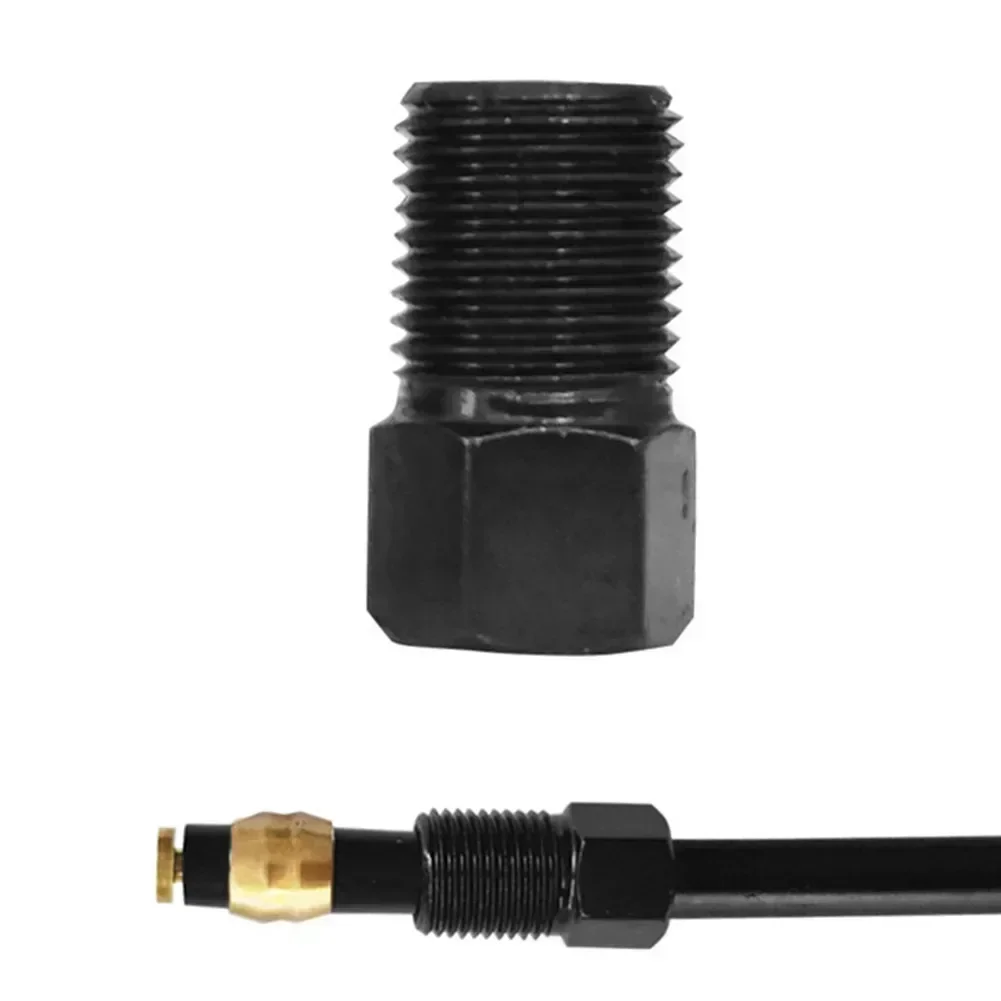 Durable Hose Screw Bolt Bike Hydraulic Hose Black For 5mm Black Cable For Hydraulic Hose M8 P0.75 Stainless Steel