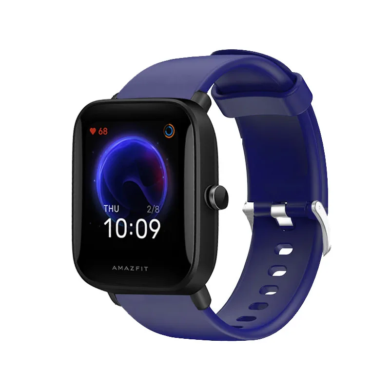 Correa 20มม.สำหรับ Amazfit Bip U Pro/S/GTS 3 2e/GTS2 Mini สำหรับ huawei นาฬิกา Gt 2 42Mm สำหรับ Garmin Venu Sq สร้อยข้อมือ