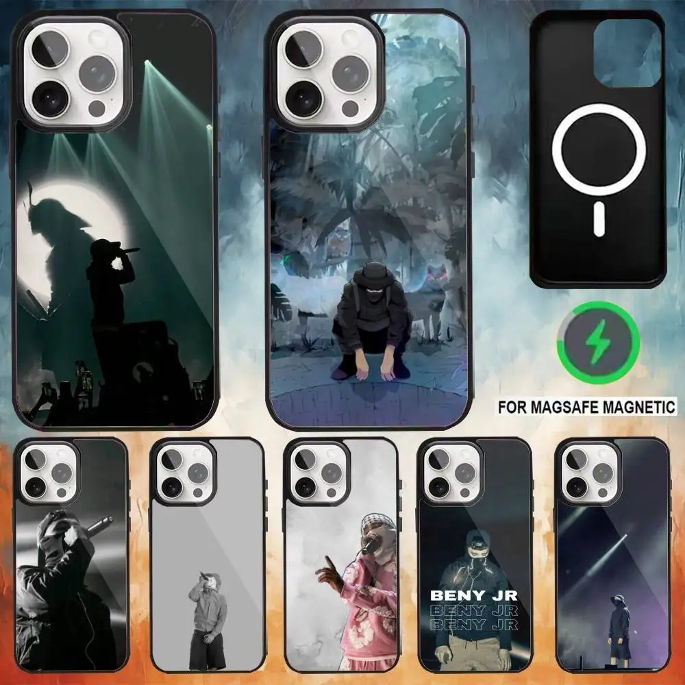 

Rapper B-BENY JR Phone Case For iPhone 17,16,15,14,13,12,Plus,Pro,Max For Magsafe Magnetic Wireless Charge