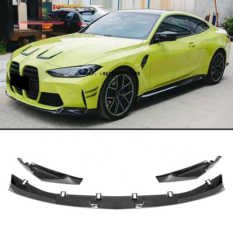 High Quality Auto Parts for  M3 M4 G80 G82 Upgrade M-Performance Style Carbon Fiber Parts Front Lip Rear Diffuser Side Skirts