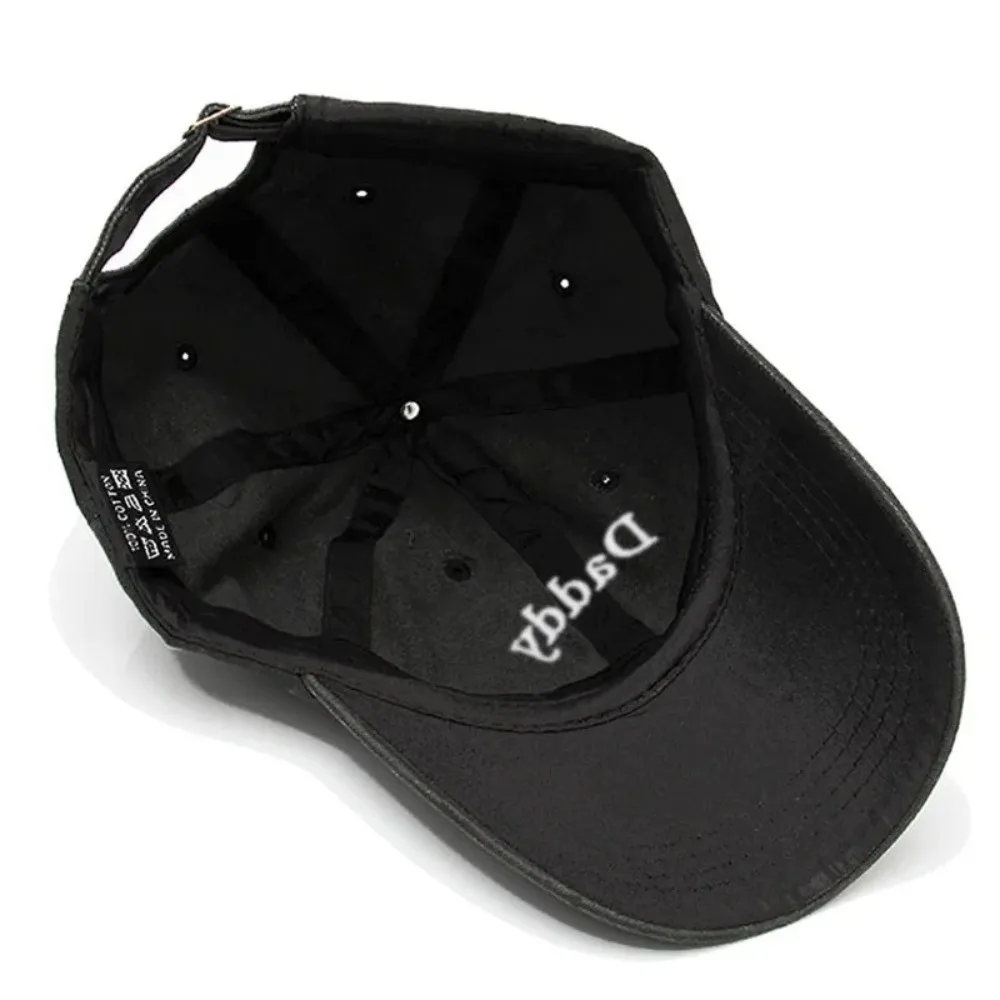 Vintage Letter Embroidered Daddy & Mommy Baseball Cap Cotton Adjustable Parent Matching Baseball Cap Dad Hats For Man Women