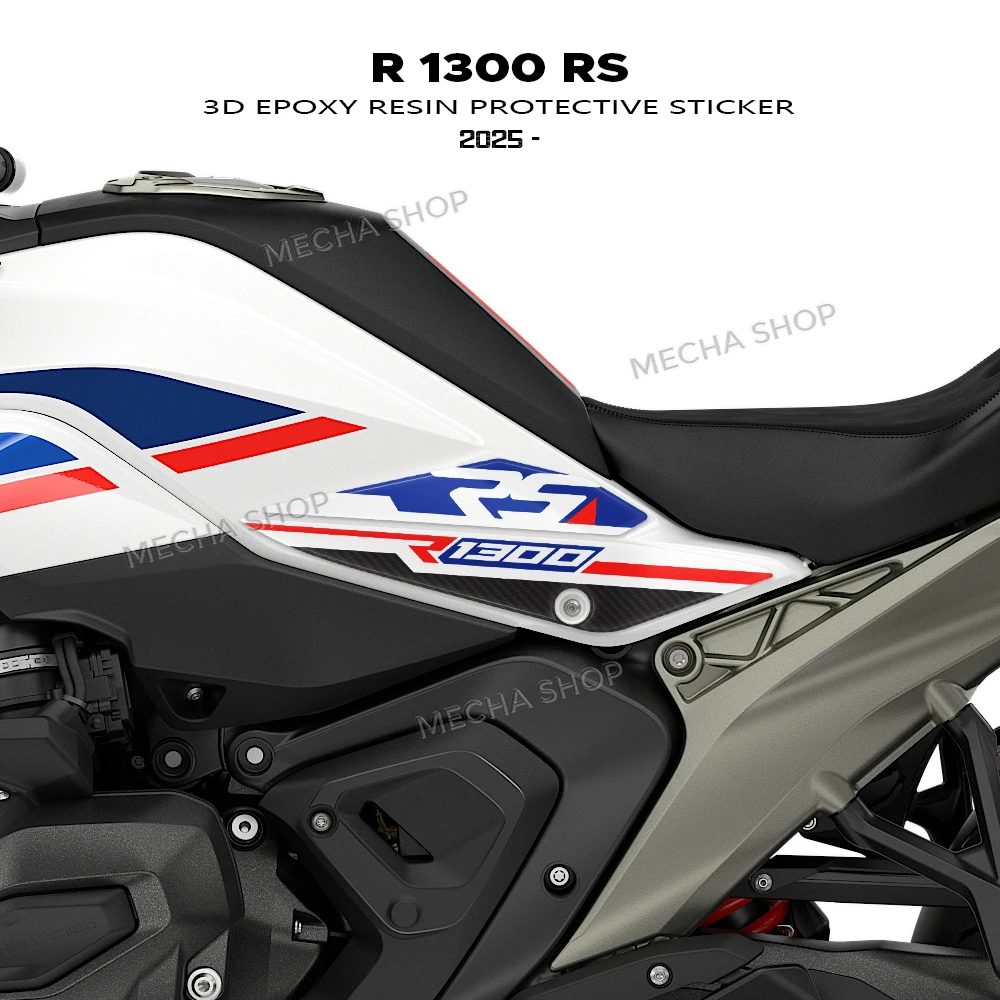 3D Stickers For R1300RS R 1300 RS 2025 2026 Side Tank Pad Protection Kit