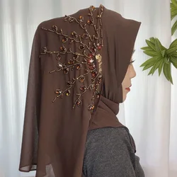 Muslim Wedding Women Shawls 2026 Luxury Wrap Hijabs