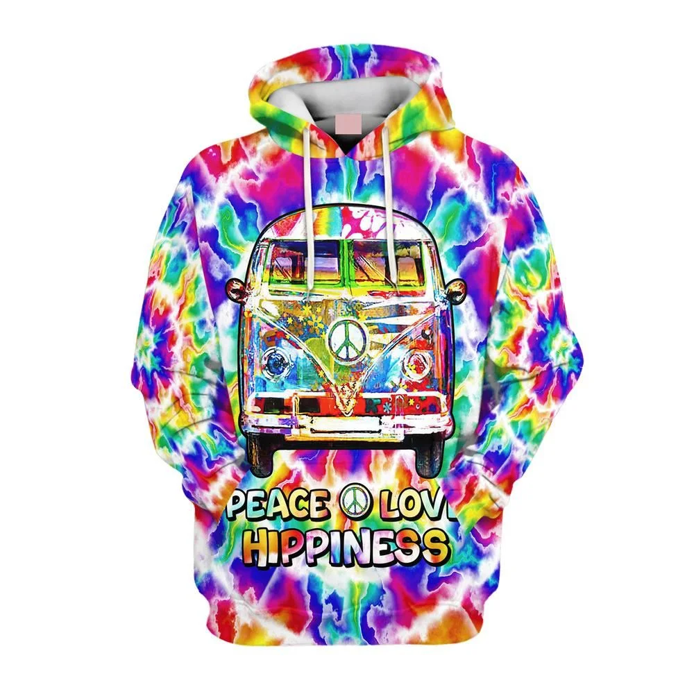 Men 3D Print Hoodies Y2k Colorful Graphic Casual Oversize Hippie Pullover Autumn Winter New Arrival High-quality Fashion Vintage