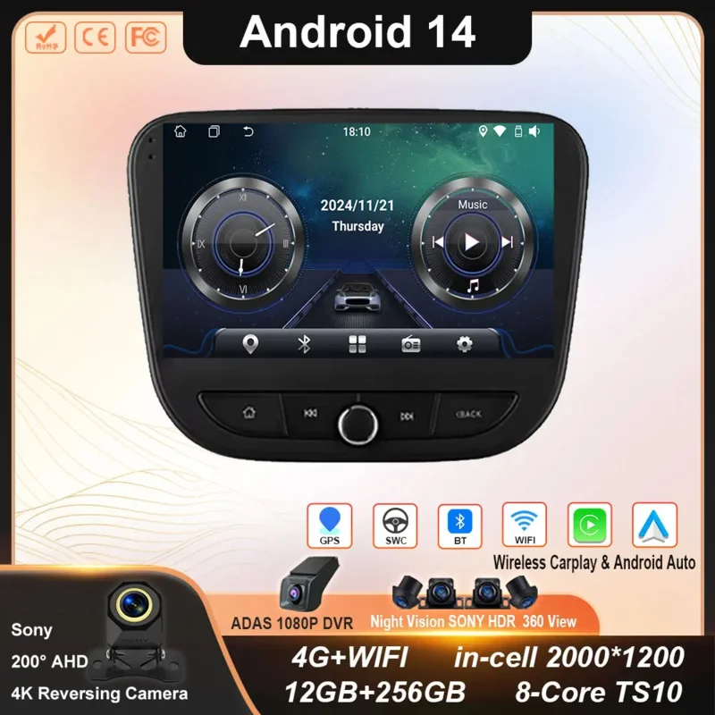 Android 14 Π΄Π»Ρ Chevrolet Malibu 9 2015-2019 2020 2021 2022 ΠΡΠ»ΡΡΠΈΠΌΠ΅Π΄ΠΈΠΉΠ½ΡΠΉ Π°Π²ΡΠΎΠΌΠΎΠ±ΠΈΠ»ΡΠ½ΡΠΉ ΠΏΠ»Π΅Π΅Ρ Π’Π GPS ΠΠΈΠ΄Π΅ΠΎΠ½Π°Π²ΠΈΠ³Π°ΡΠΈΡ Π Π°Π΄ΠΈΠΎΡΠΊΡΠ°Π½ 4G Π±Π΅Π· DVD Android 14 Π΄Π»Ρ Chevrolet Malibu 9 2015-2019 2020 2021 2022 ΠΡΠ»ΡΡΠΈΠΌΠ΅Π΄ΠΈΠΉΠ½ΡΠΉ Π°Π²ΡΠΎΠΌΠΎΠ±ΠΈΠ»ΡΠ½ΡΠΉ ΠΏΠ»Π΅Π΅Ρ Π’Π GPS ΠΠΈΠ΄Π΅ΠΎΠ½Π°Π²ΠΈΠ³Π°ΡΠΈΡ Π Π°Π΄ΠΈΠΎΡΠΊΡΠ°Π½ 4G Π±Π΅Π· DVD