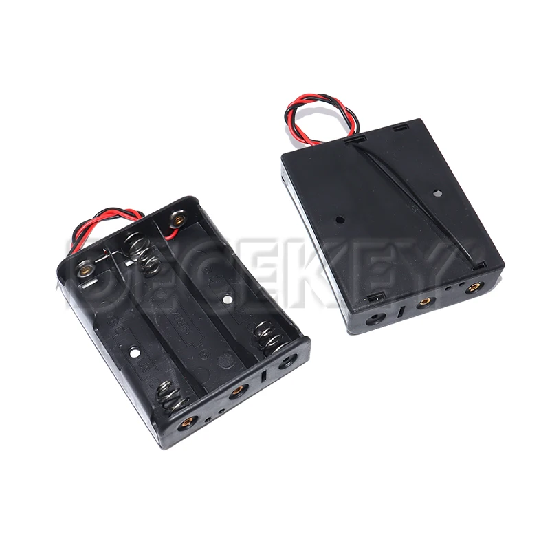 1pc 18650 3.7V Parallel 1/2/3/4/18650 Battery Holder 18650 Storage Box Case 18650 Parallel Battery Box 3.7V
