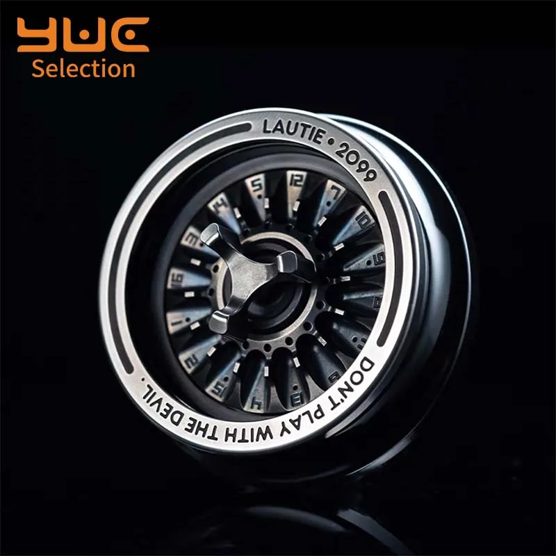 YUC LAUTIE Carnival Zirconium Lucky Turntable Hand Spinner Roulette Spinner Toy Kids Metal Toys Linkage Fingertip Finger Gyro