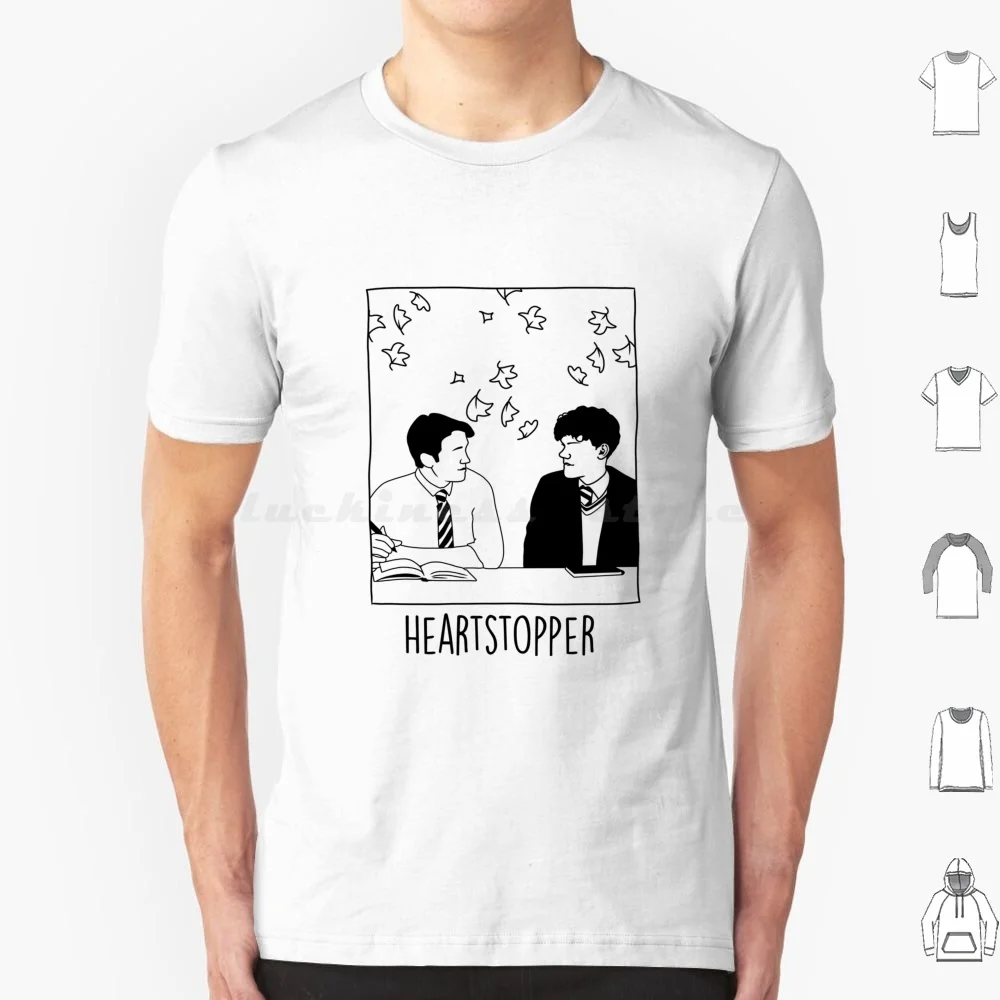 Camiseta para hombre y mujer, camisa de manga corta con estampado de dibujos animados de Alice, Oseman, Nick y Charlie, Charlie, Charlie y Charlie, para primavera, 6Xl