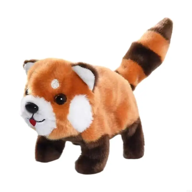 Electric Bear Plush Doll With Realistic Tail Wagging For Kids Boys And Girls