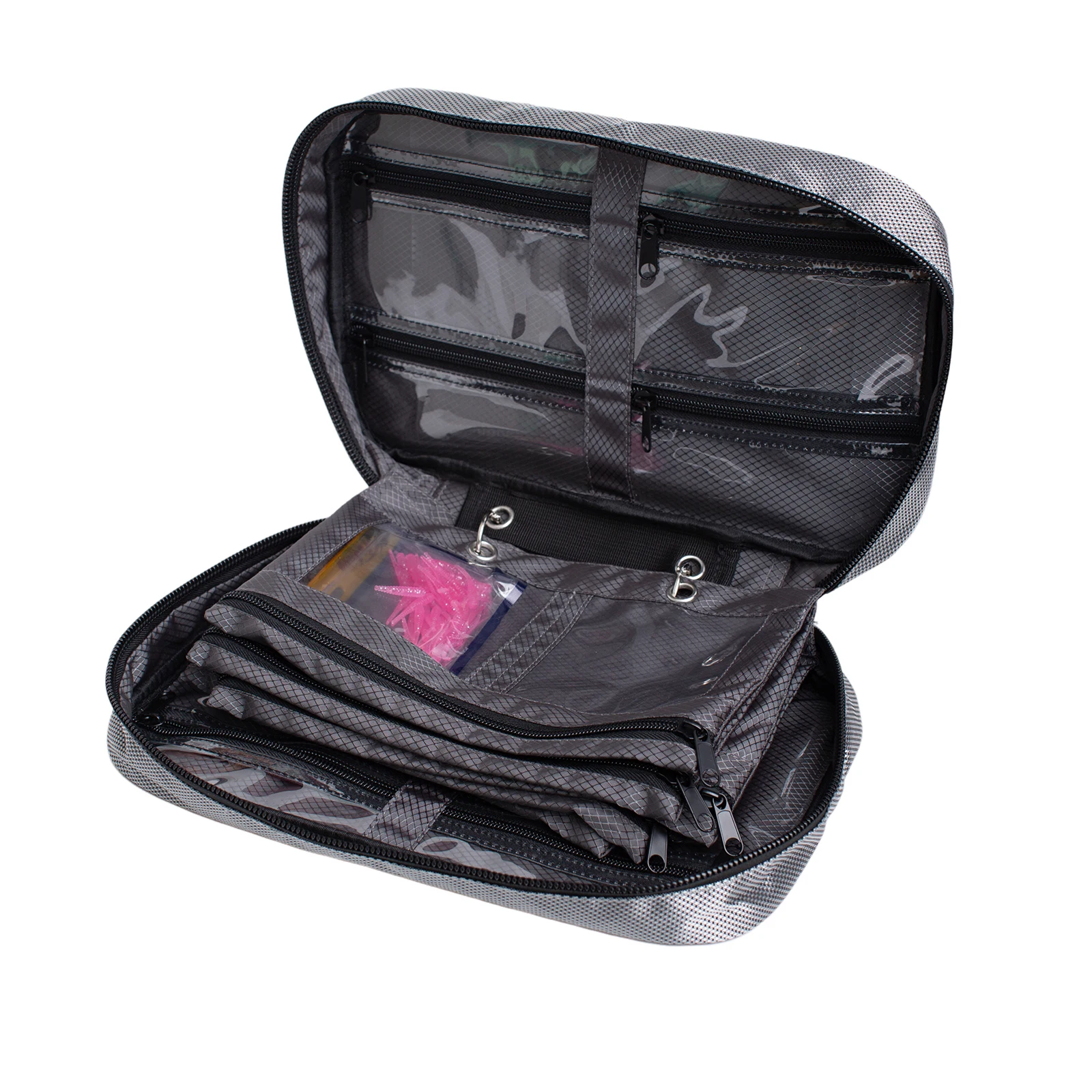 Kylebooker Lure Bag Utility Binder Tackle Storage Bag Fishing Soft Bait Binder