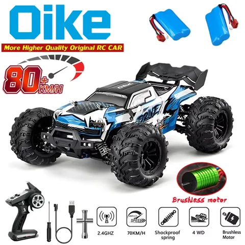 Oike 4WD Remote Control Car 40KM/H 50KM/H 80KM/H High Speed Racing Drift Truck Radio Off Road 4X4 Super Brushless Fast RC Buggy