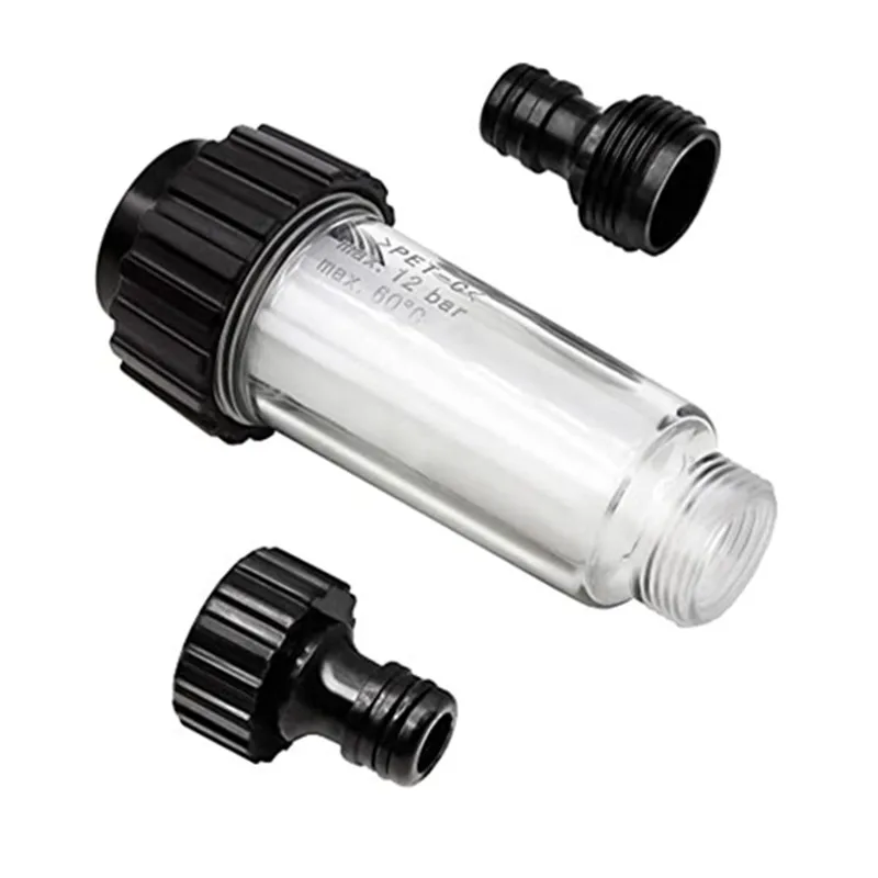 Filtro de agua de alta presión para Karcher K2 K3 K4 K5 K6 K7 G, filtros de agua de 3/4 pulgadas con 2 núcleos de filtro para Lavor para Nilfisk