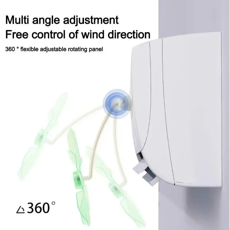 Air Conditioner Wind Shield Baffle 3Pcs Anti Direct Blowing AC Wind Deflector for Office Bedroom No Drilling Easy Mount
