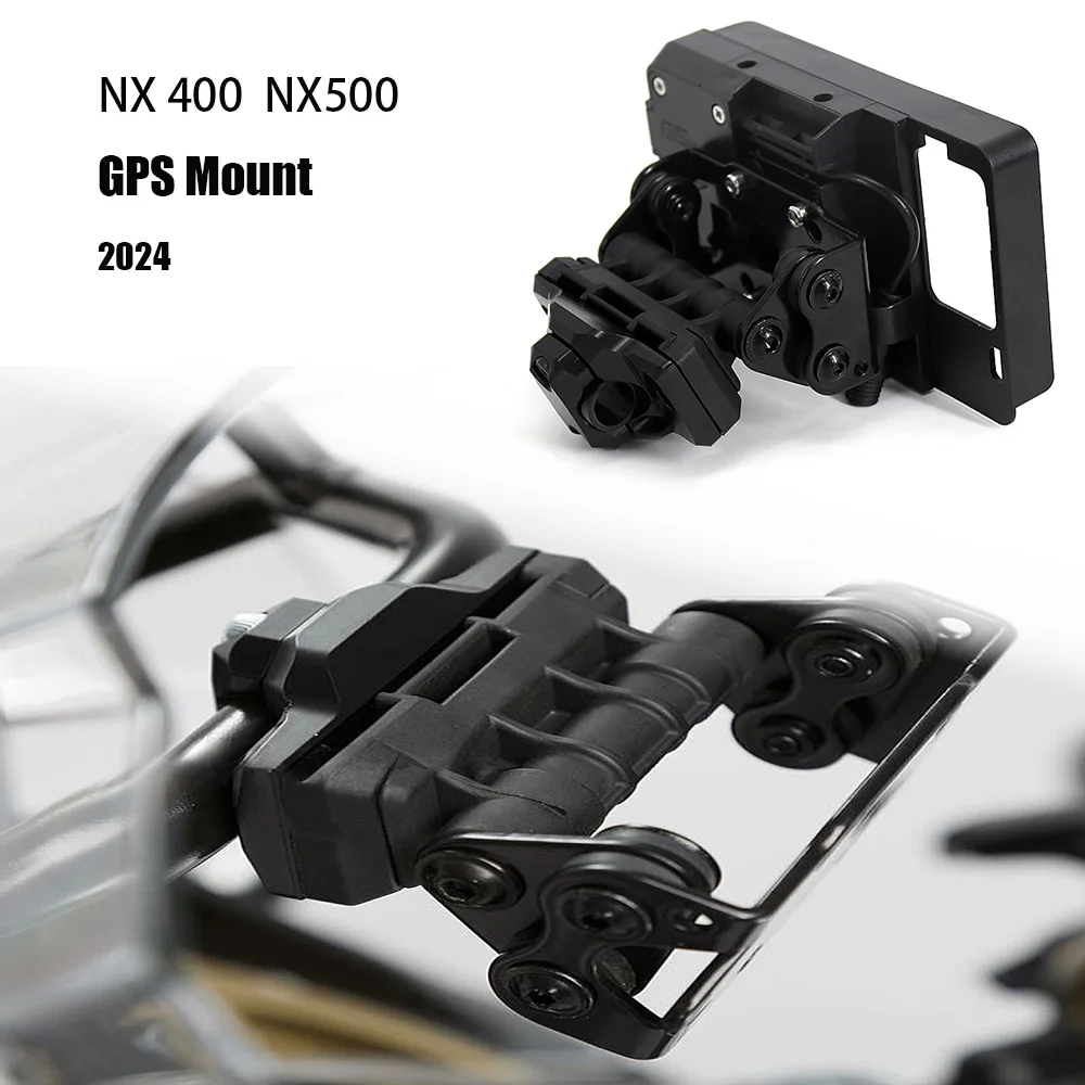 

New For Honda NX400 NX500 NX 500 Nx 400 2024 Accessories 13/16mm Navigation Bracket Supporter Holder Mobile Phone GPS Mount