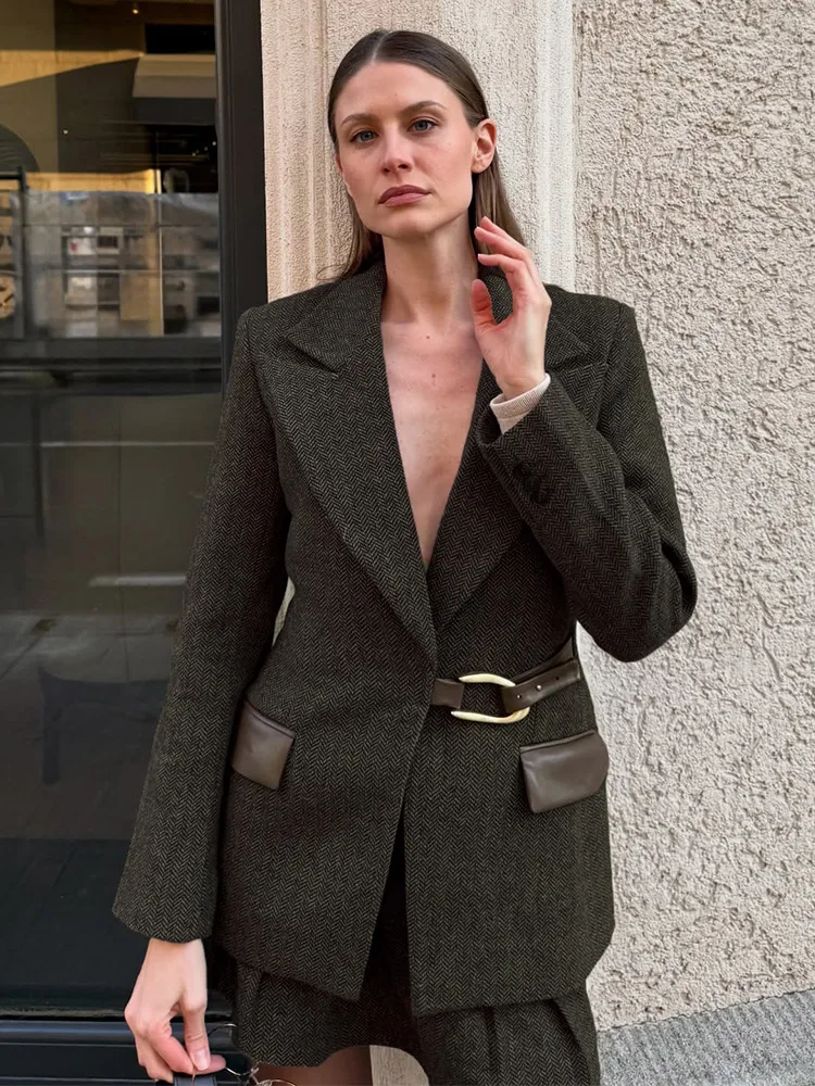 Quastenfransen, 2-teilig, Anzüge für Damen, elegant, O-Ausschnitt, ärmellos, Taille, Cinching, Glitzer, Party, Abendkleider, Mode, Dame, Streetwear – Detail 5