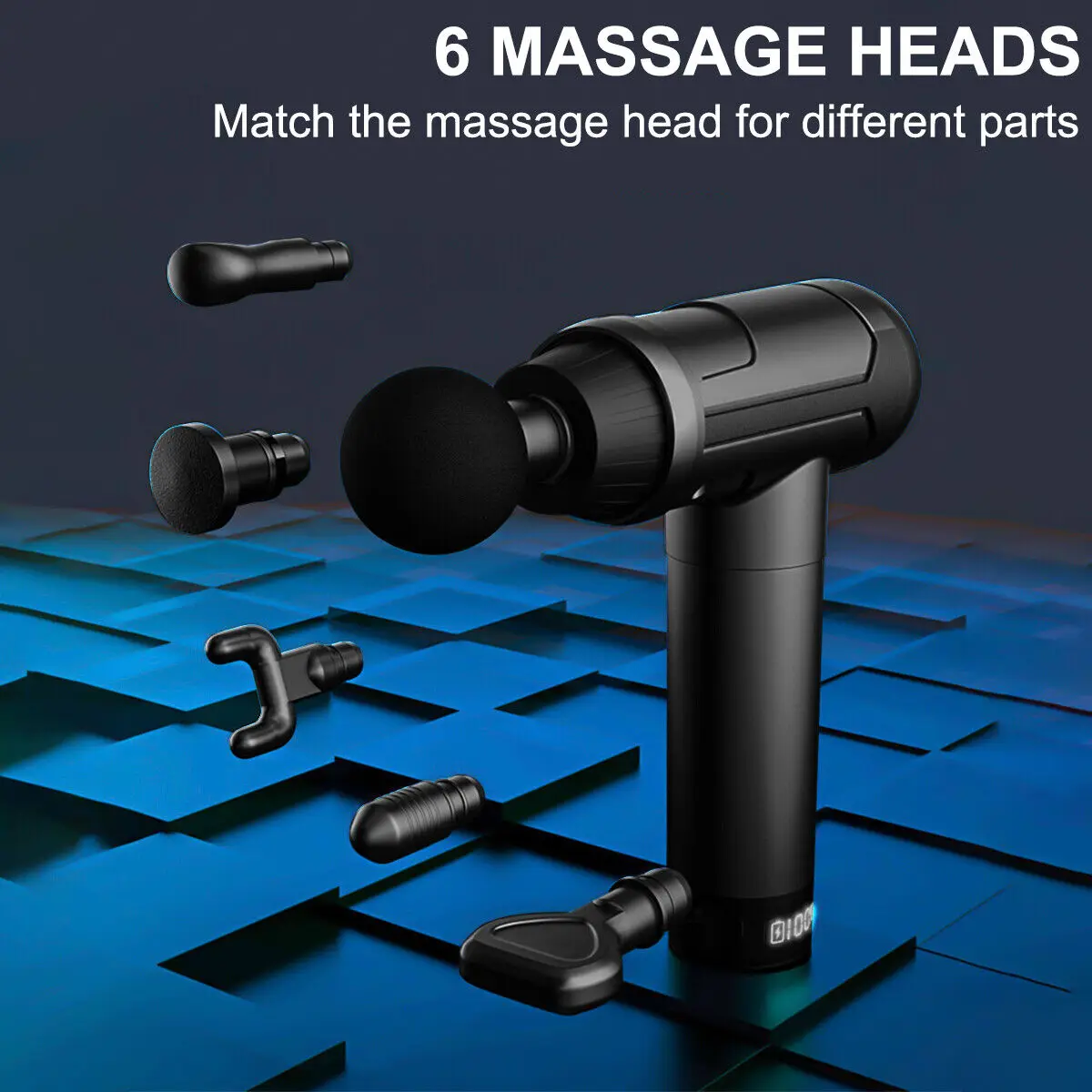 Pistol Massage for Neck and Back Massager Massaging Gun Fascia Muscle Vibrating Massage Tools Body Massagers Relaxing Treatment