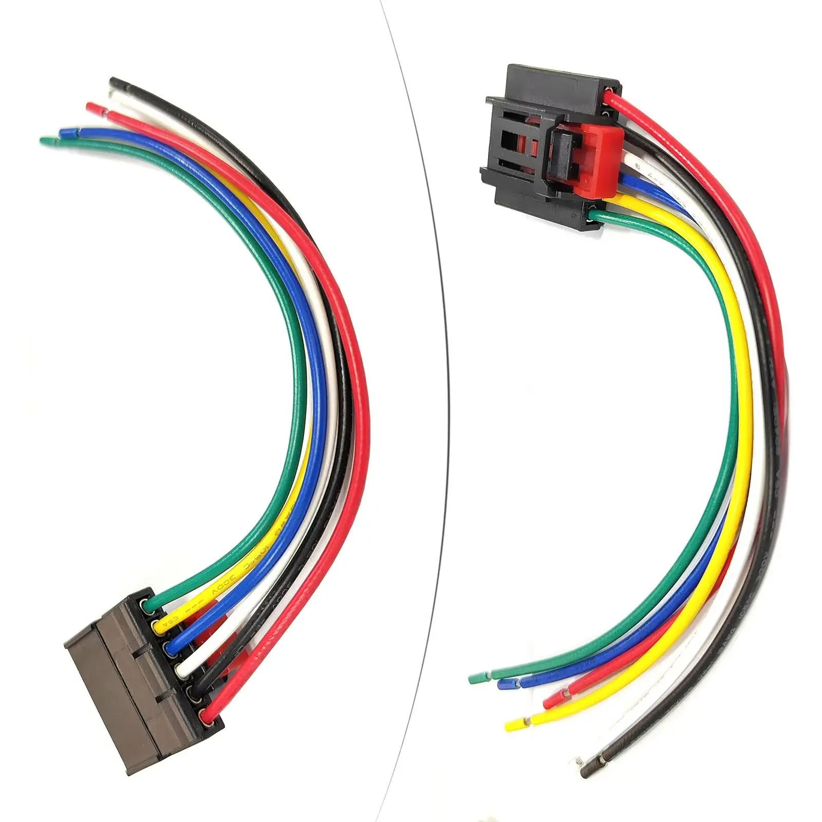 VW AUDI SEAT SKODA 6-Pin Rear Tail Light Lamp Sensor Switch Plug Connector Prewired Harness Wiring Loom 1S0972706 Auto Part