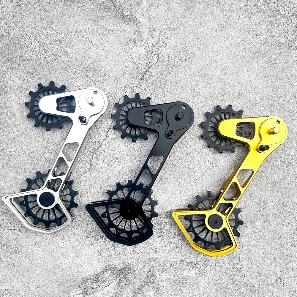 ロードバイク　プーリーケージ 特大プーリーディレイラーケージ ( チタン合金) CT-xxx