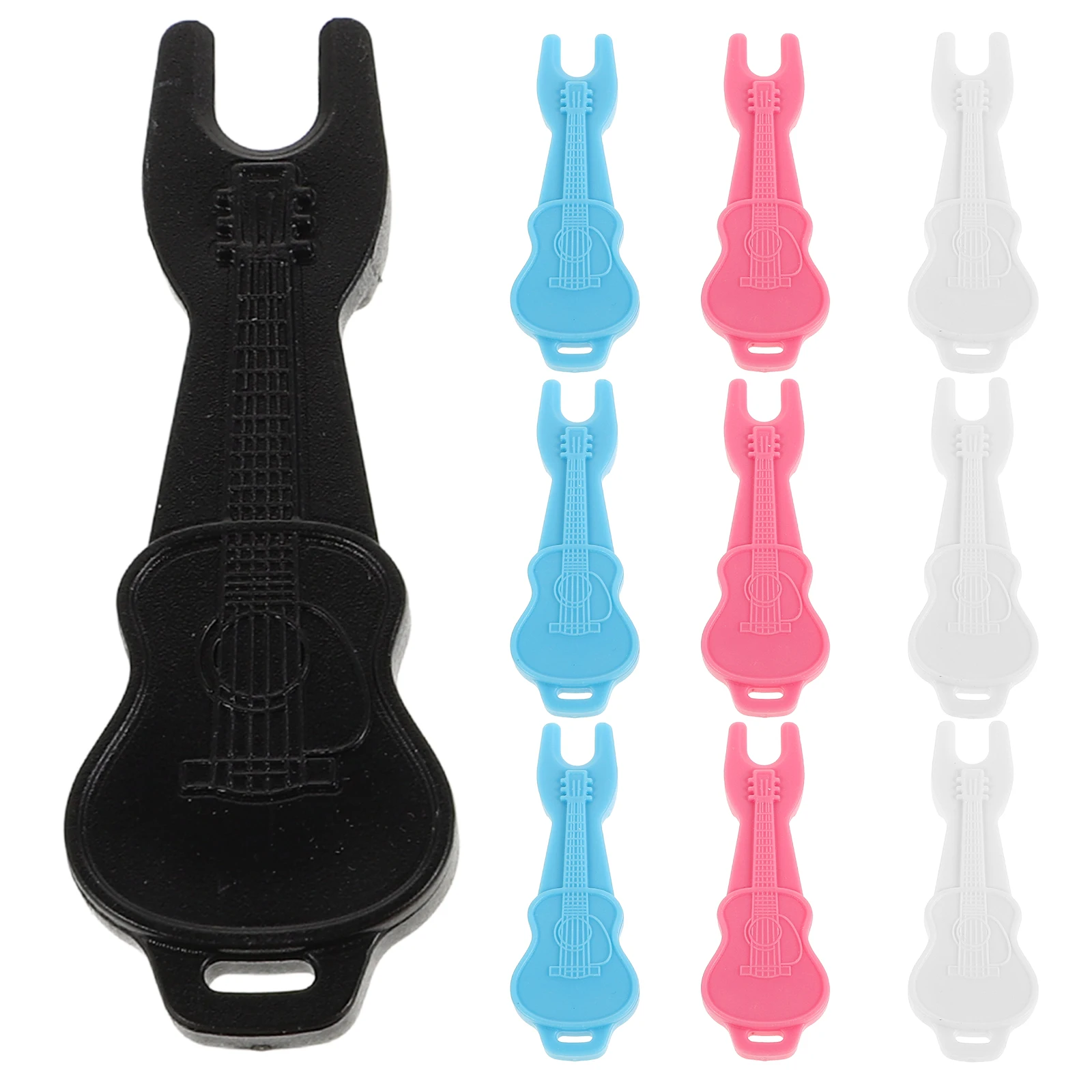 

10 Pcs Guitar Stringer Peg Winder Replacement Knob Puller Acoustic Accessories Staple