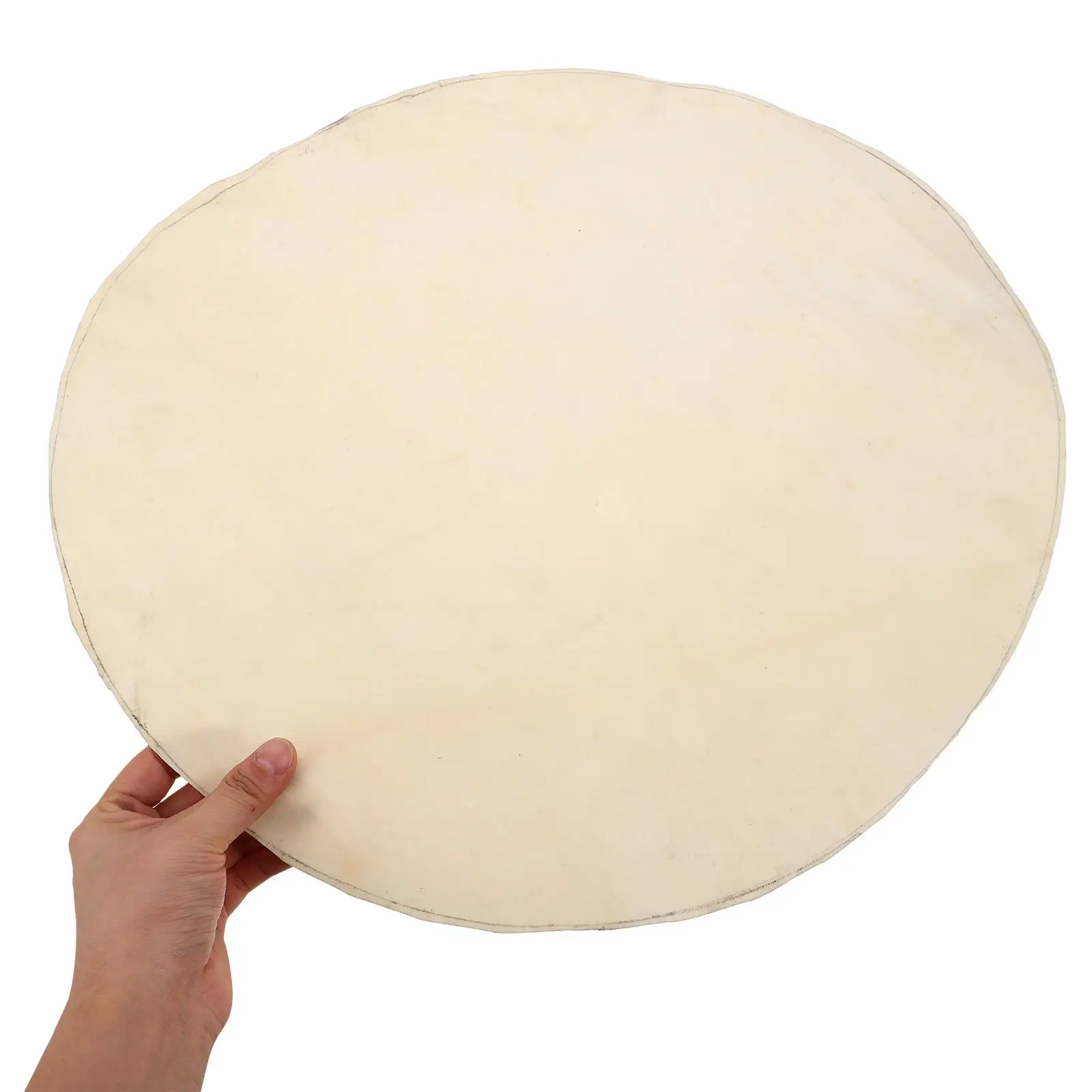 High Quality 45cm Goat Leather Drum Skin For African Drums Snare Drum Head Round Leather Drum Skin Drum Head Replacement - Image 2