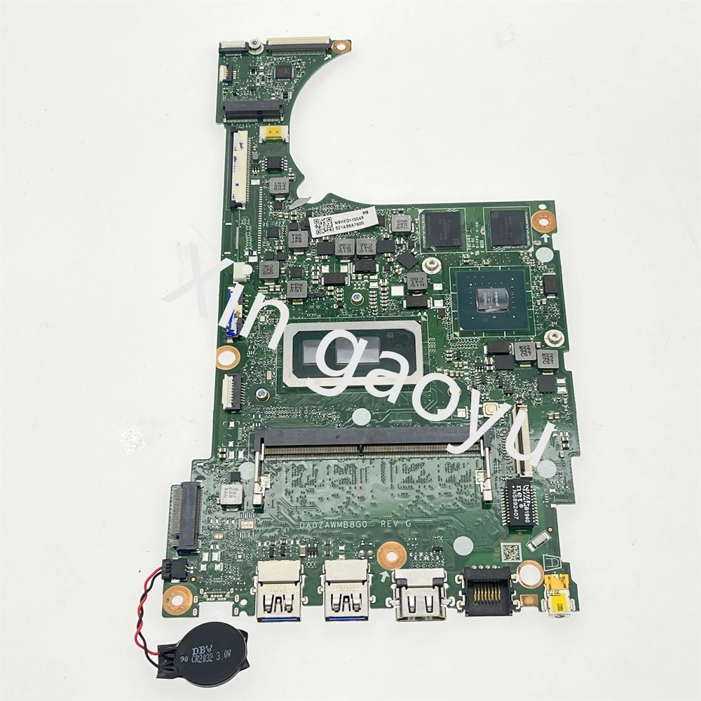 Imagem -04 - Placa-mãe Original para Acer Aspire Da0zawmb8g0 A51554 A515-54g I38145u I59265u I7-8565u N17s-g0-a1 100 de Trabalho