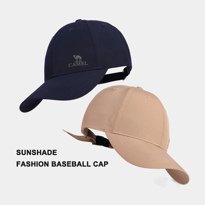 GOLDEN CAMEL Golf Hats Men Women Outdoor Sports Hat Peaked Cap Breathable Baseball Caps Sunshade Sun Hat Hiking Climbing Camping