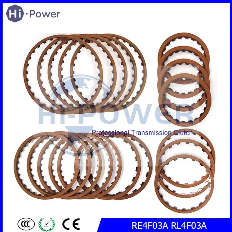 RE4F03A RL4F03A Automatic Transmission Friction Plates For Aeolus Bluebird Gearbox Clutch Plate Disc Kit