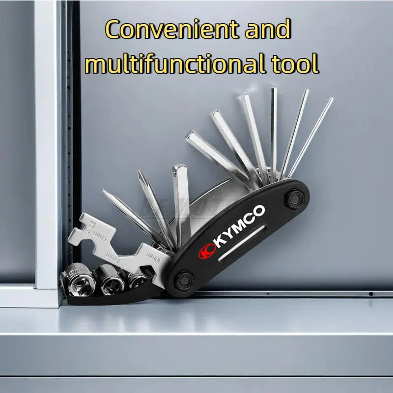 

Подходит для KYMCO CV3 AIR150 DTX360 Многофункциональный высокопрочный стальной набор отверток для обслуживания инструментов