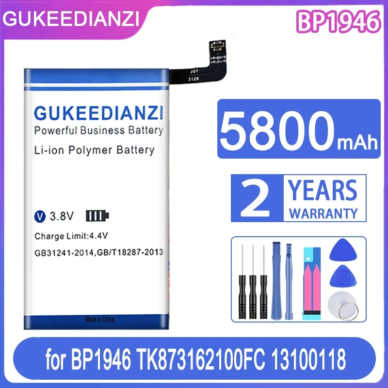 

GUKEEDIANZI Replacement Battery 5800mAh for BP1946 TK873162100FC 13100118