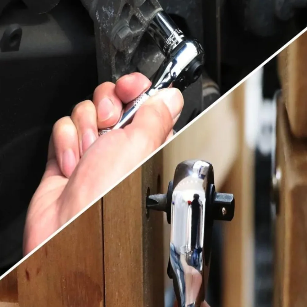 Small Torque Dual End Ratchet Wrench 1/4