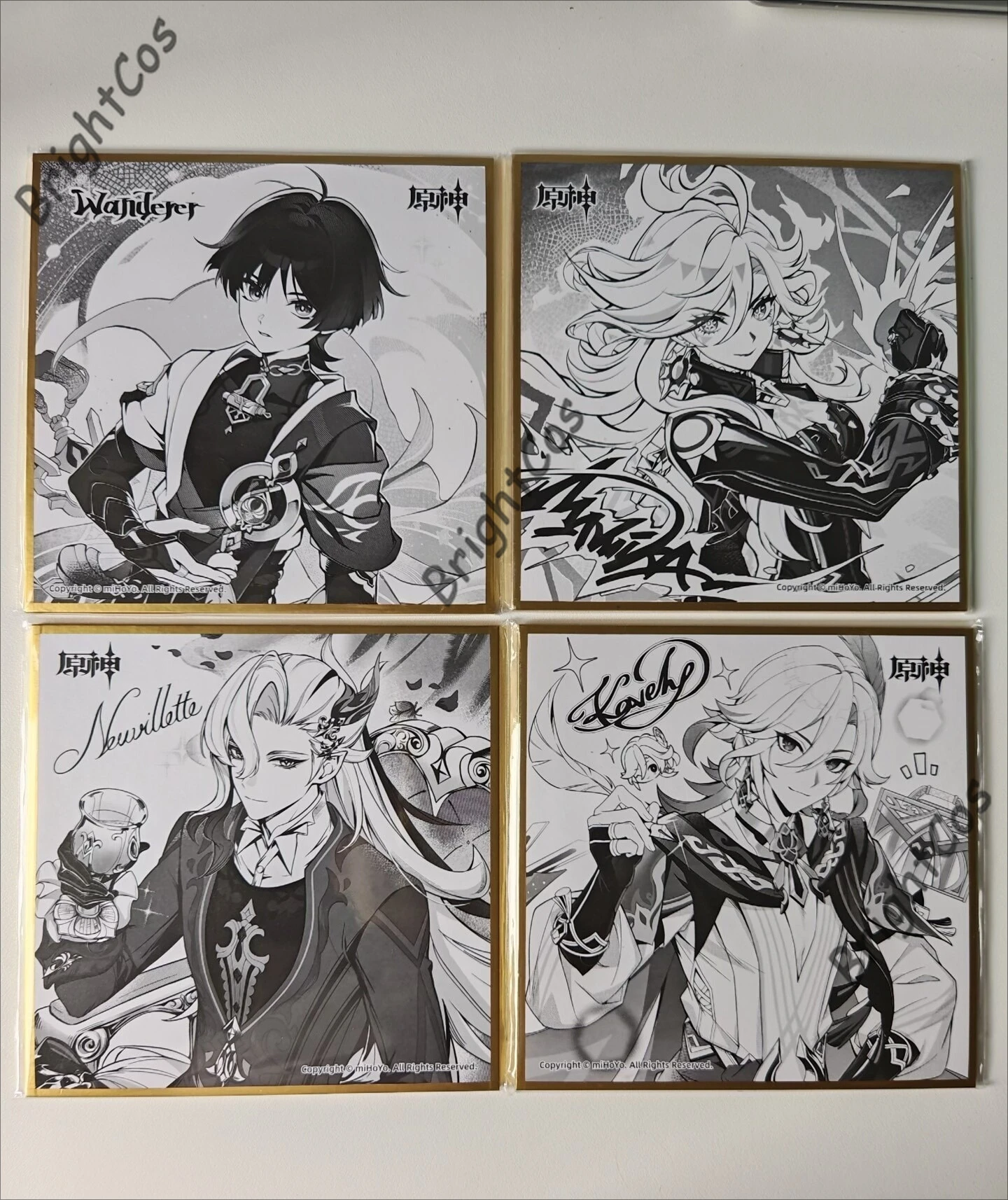 

[Официальный товар] на складе Genshin Impact FES 2026 Gathering Character Wanderer Neuvillette Citlali Mavuika Hutao Kaveh Shikishi