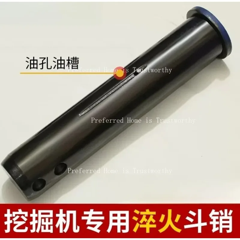 Suitable for 1PC Excavator Bucket Pin Lug Head Shaft 30‑120mm Quenched Wear Resistant Hook Machine Spare Parts
