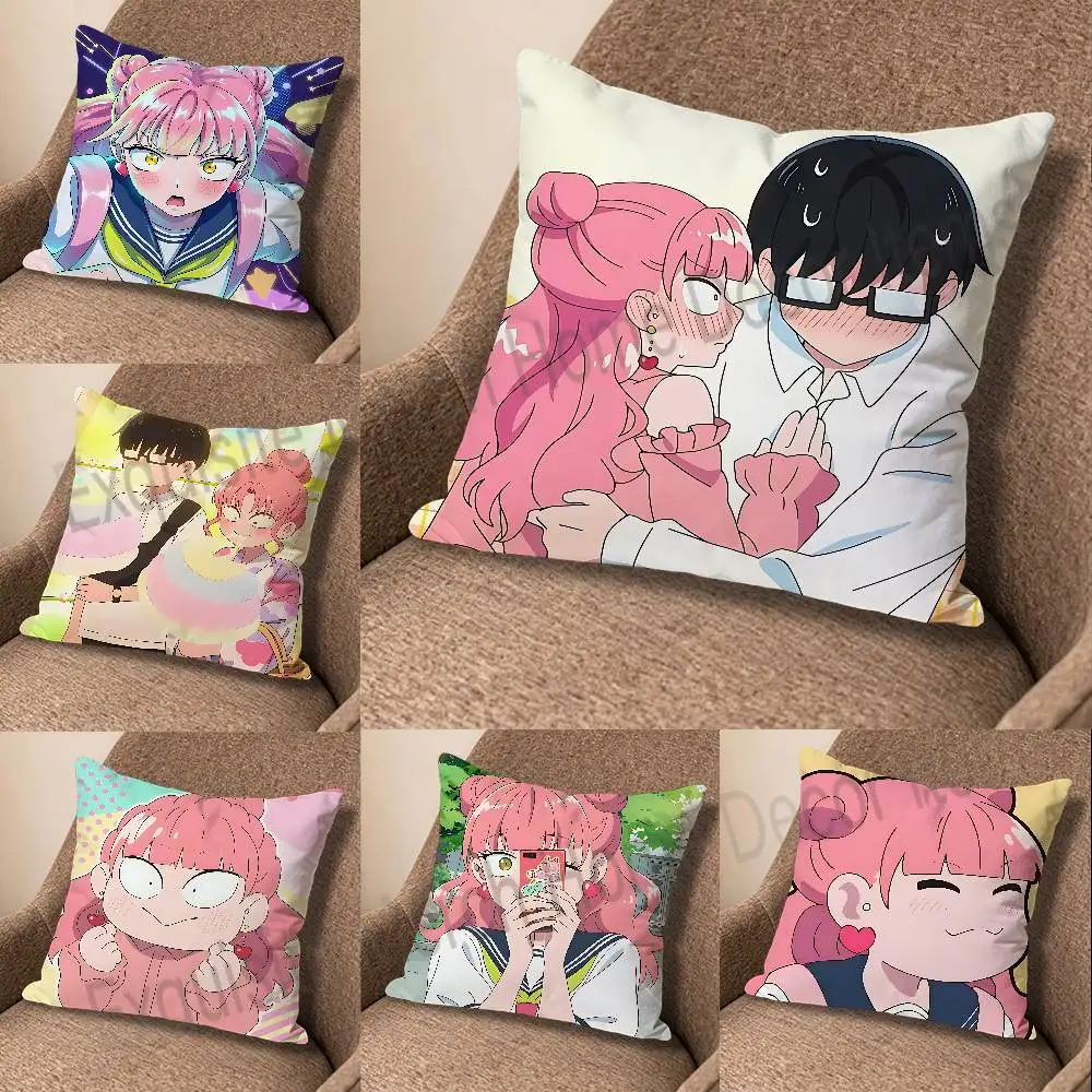 You and I Opposites S-Suzuki T-Tani Various Sizes Square Pillow Case For Car Home Bedchamber Decor Custom Valentine gift