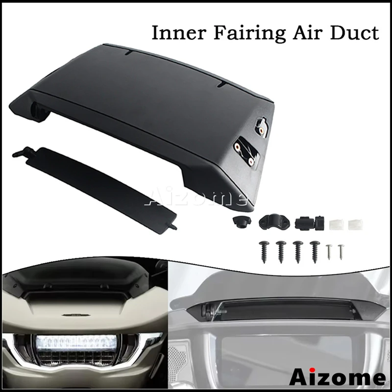 Inner Fairing Air Vent Duct ABS Airflow Cover For Harley CVO Road Glide FLTRXSE 2023‑2026 FLTRX FLTRXSTSE FLTRXL FLTRT 2024‑2026