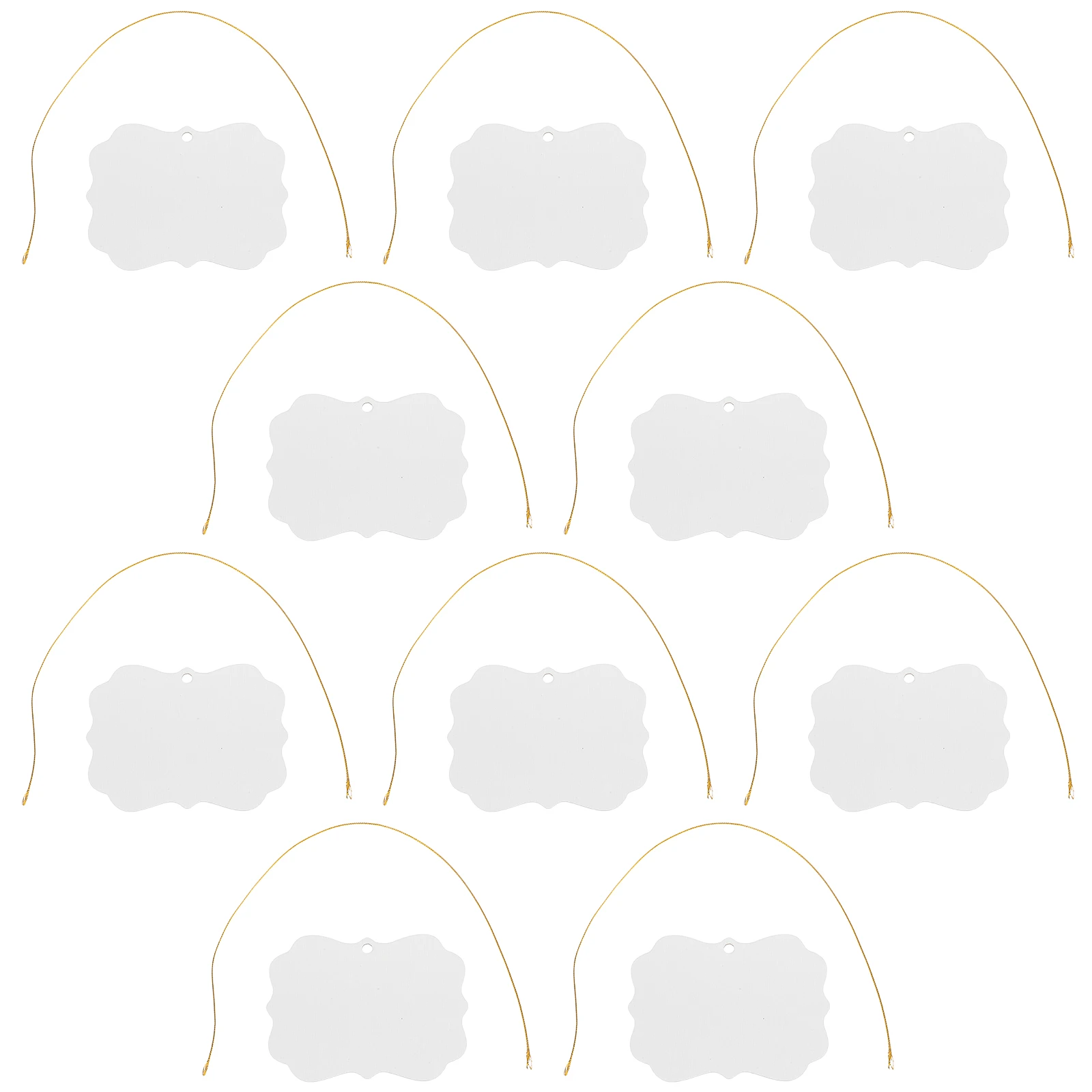 

10Pcs Double-Sided Sublimation Blank Tags Smooth Surface Unfinished Wood for DIY Holiday Ornament Making Sublimation Printing