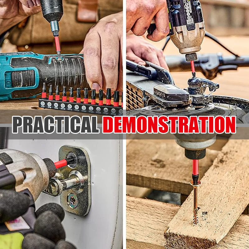 Torx 보안 비트 세트 S2 강철 자기 보안 스크루 드라이버 세트 상어 진공 T7-T40 용 25/50mm 스타 스크루 드라이버 세트