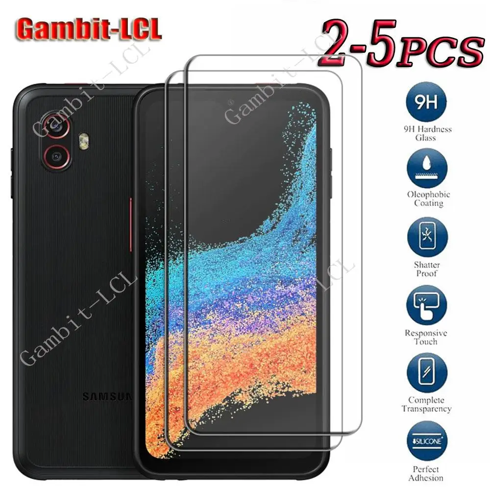 9H HD Original Tempered Glass For Samsung Galaxy Xcover6 Pro 2 Xcover6Pro Xcover 6 6Pro Screen Protection Protector Cover Film