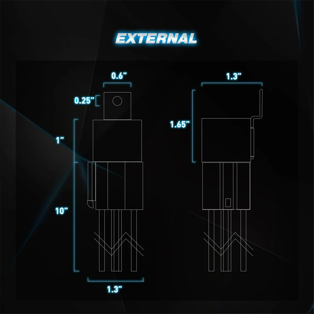 

Новый автомобильный комплект, 5-контактный 30/40 А, 12 В SPDT, релейная розетка и жгут проводов с блокировкой - 5 шт.