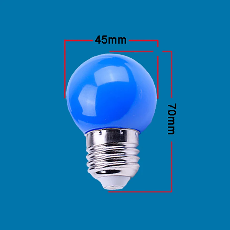 E27 12V 24V 220V Festival Colorful LED Bulb for Celebration Christmas New Year Decoration