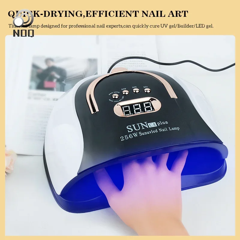 NOQ 57 UV Light Dryer Lamp Beads LED UV  for Nails Gel Polish LCD Touch Display Screen Auto Sensor Professional Nail Light