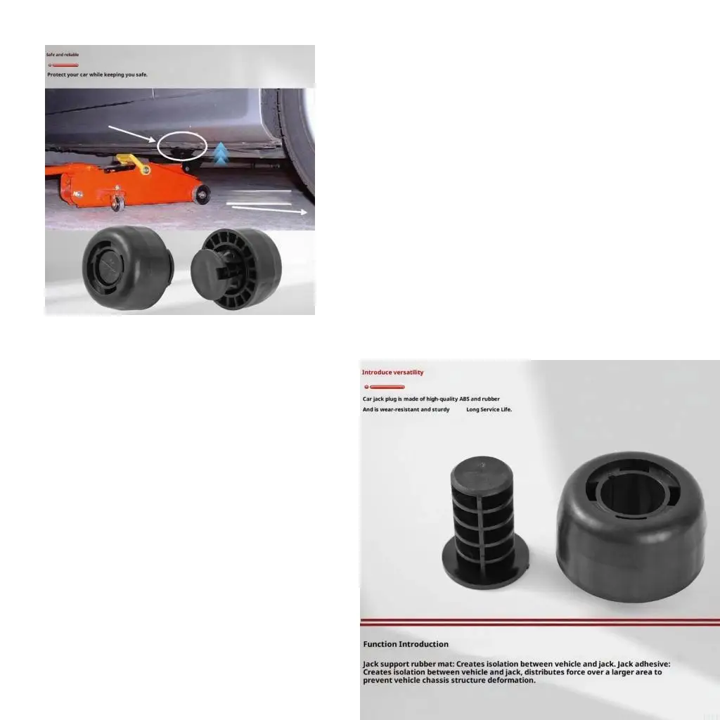 F1CF Car Jacks Point Jacking Lifting Support Pad Block Repair Tool Replace 6395830046