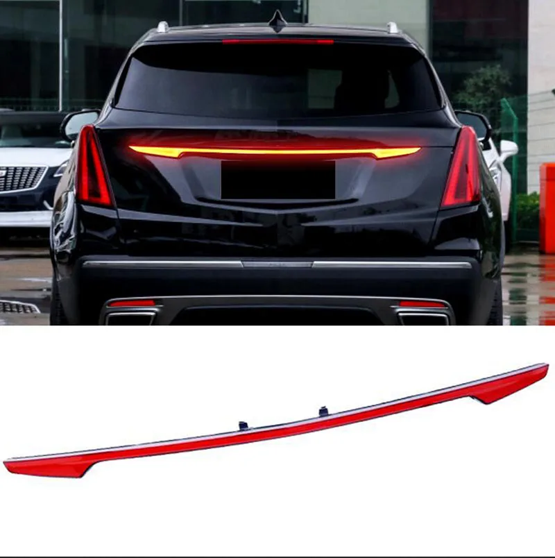 For Cadillac XT5 2017-2024 RED LED Tailgate Light Brake Turn trunk Signal Light car acesssories