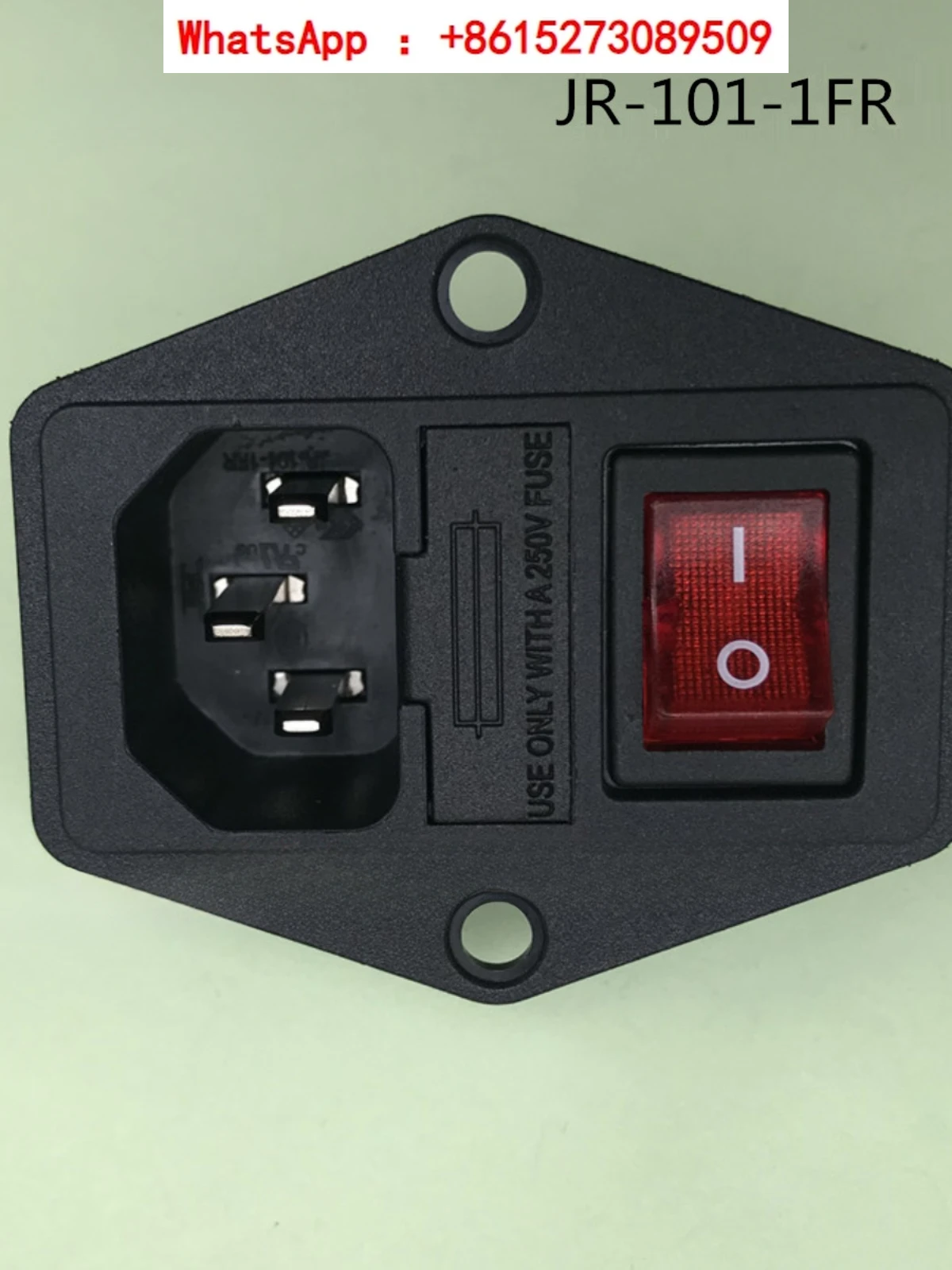 

Taiwan's original genuine three in one socket insurance switch socket JR-101-1FR with ear strap certification