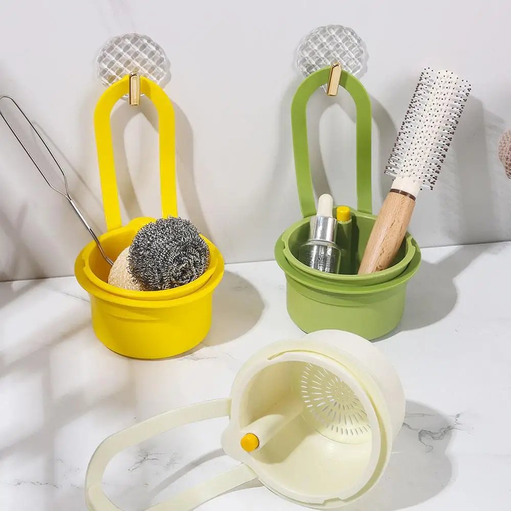 Kitchen Sink Drain Basket Kitchen Sink Strainer Food Slag Strainer With Handle Creative Convenient Kitchen Accessories