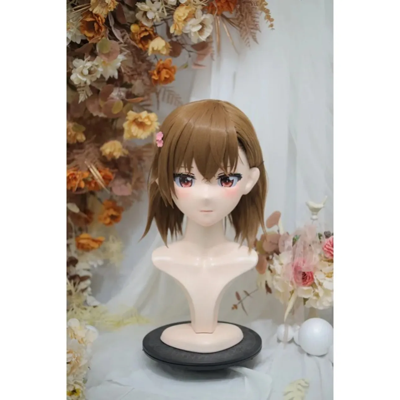 

Kigurumi Misaka NFD full headband lock cosplay headshell props costume anime game